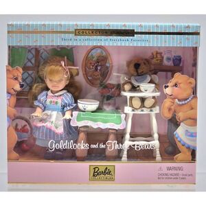 2000 Barbie Collectibles-Goldilocks and The Three Bears 29605 NEW IN BOX